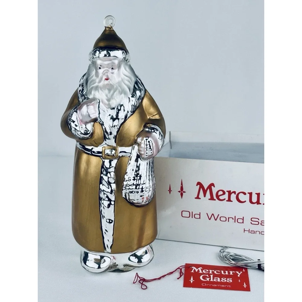 Dept 56 Christmas Mercury Glass Old World 10